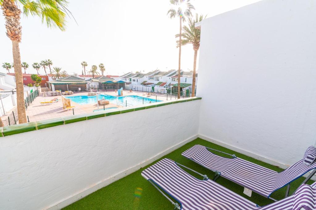 Deluxe Duplex Bungalow Maspalomas  Exterior foto