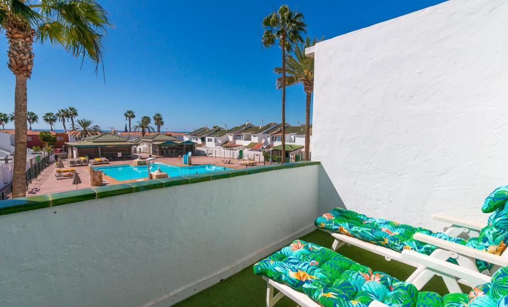 Deluxe Duplex Bungalow Maspalomas  Exterior foto
